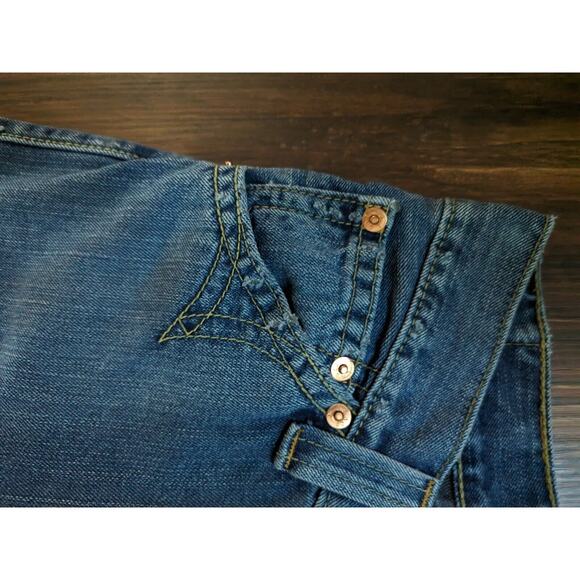 VTG  Levi's Jeans Womens 11m 32x32 Type 1 Tough Western Cowboy Boot Rare - Picture 6 of 8